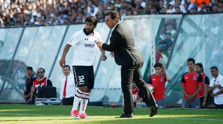 Pablo Guede pidió a Nicolás Maturana en Colo Colo, después de dirigirlo en Palestino (Agencia Uno)