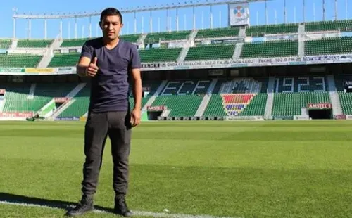 Nicolás Maturana en el Elche