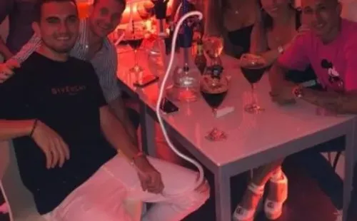 La imagen de la discordia de Fabián Orellana y su futuro en Éibar (Instagram)