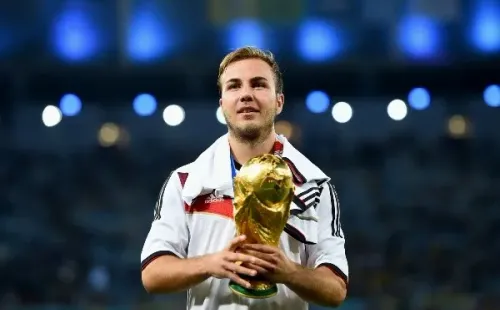 Götze levantando la Copa del Mundo en el Estadio Maracaná (Getty Images)