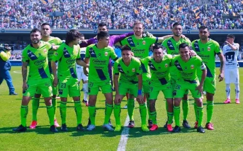 Una de las últimas formaciones de Monarcas Morelia