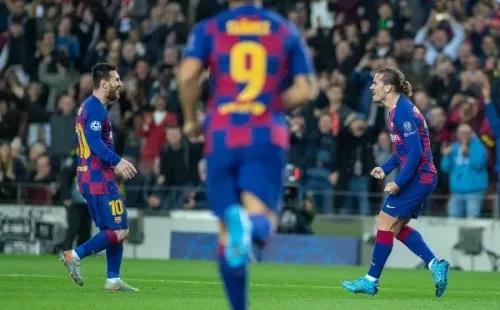 Suárez “listo” para unirse a Messi y Griazmann en el Barcelona.