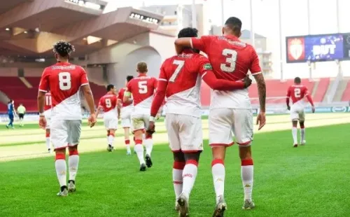 Keita Baldé estuvo presente en los últimos encuentros del AS Monaco junto a Guillermo Maripán. Foto: Getty Images