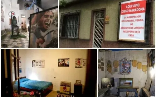 Argentinos Junior recuperó la ex vivienda del 10 y la transformó en un museo gratuito en Buenos Aires