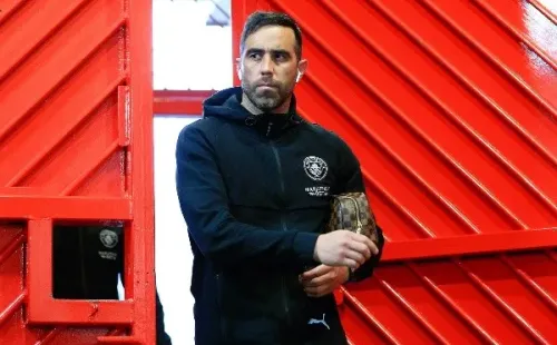 Claudio Bravo en la vuelta a los entrenamientos con el Manchester City (Getty Images)
