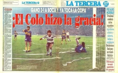 Colo Colo pasó a la final luego de derrotar a Boca Juniors por un marcador global de 3-2 (La Tercera)