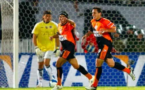 Damián Álvarez fue el que recuperó el balón para que Pachuca anotara el 1-2 y se coronara campeón de Copa Sudamericana ante Colo Colo en 2006. Foto: Archivo