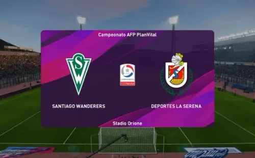 Wanderers y La Serena en PES 2020