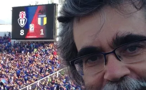Pancho Mouat es fanático azul.