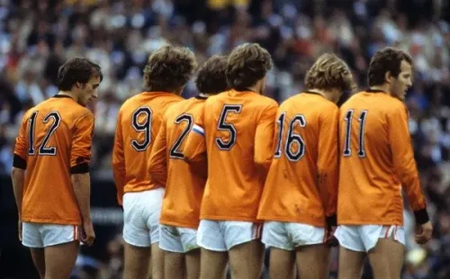 Tremenda postal de Holanda en el Mundial de 1978 (Getty Images)