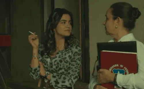 Paulina Gaitán como María Inés Facuse en “El Presidente”.