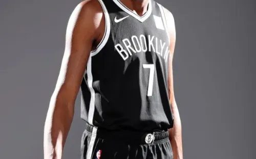 Kevin Durant firmó por los Nets en julio del año pasado. Desde entonces, se ha mantenido en recuperación y no ha logrado hacer su debut oficial. Foto: Getty Images