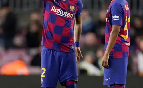 Arturo Vidal es uno de los jugadores que más cercano se ha mostrado a Ansu Fati desde su debut en el Barcelona. Foto: Getty Images