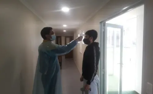 Exámenes médicos en el plantel de Coquimbo