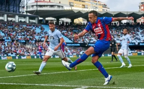Fabián Orellana fue señalado como uno de los jugadores más importantes en el ataque del Eibar. Foto: Getty Images