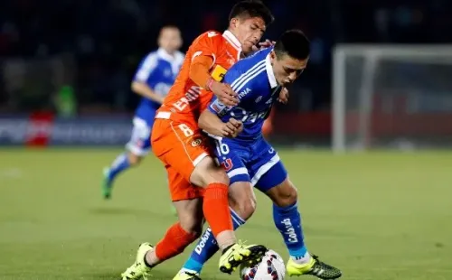 Fernando Cornejo Miranda hizo su debut en Cobreloa el año 2013. Desde entonces, se mantuvo hasta 2017 para luego partir a Audax Italiano. Foto: Agencia Uno