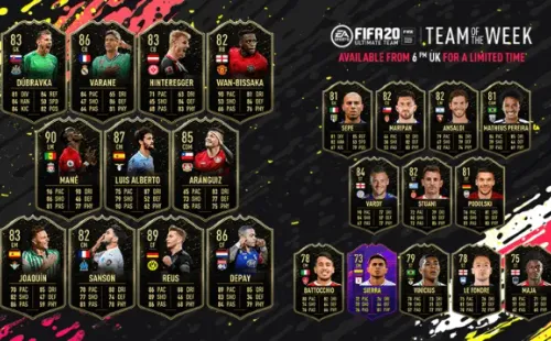 El clásico TOTW de FUT 20 regresará.