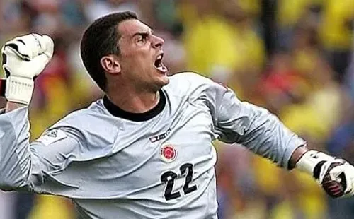 Mondragón, histórico arquero de Colombia.