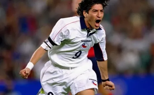 Iván Zamorano en los Juegos Olímpicos de Sidney 2000 (Getty Images)