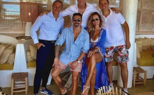 Ezequiel Lavezzi en Saint Barth