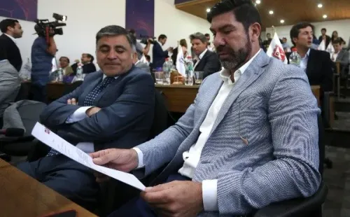 Marcelo Salas en el Consejo de Presidentes de la ANFP (Agencia Uno)