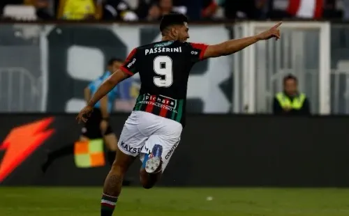 Lucas Passerini en Palestino vs Colo Colo