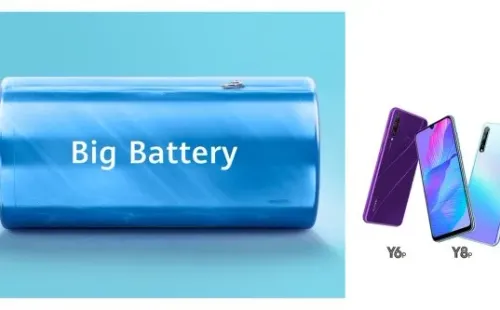 La batería de la Serie Y de Huawei es de las más potentes.