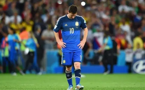 Lionel Messi en la final del Mundial 2014 (Getty Images)