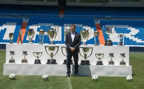 Casillas y una cosa poca con el Real Madrid.