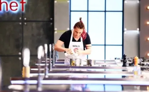 Natalia Ducó en plena disputa por la humanidad en “Masterchef Celebrity”.