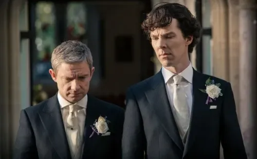 Freeman y Cumberbatch como Watson y Sherlock, en la adaptación que ofrecerá TVN del clásico detective.
