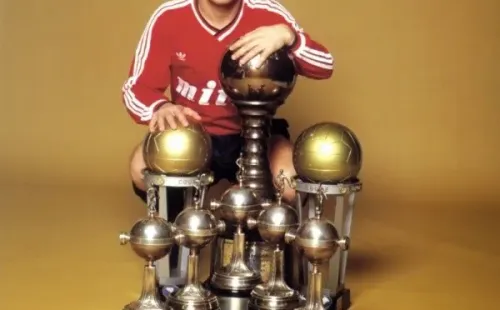 Bochini es una leyenda de Independiente, ganando   cuatro Copas Libertadores y dos Copas Intercontinentales