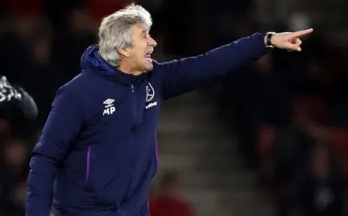 Manuel Pellegrini en el West Ham