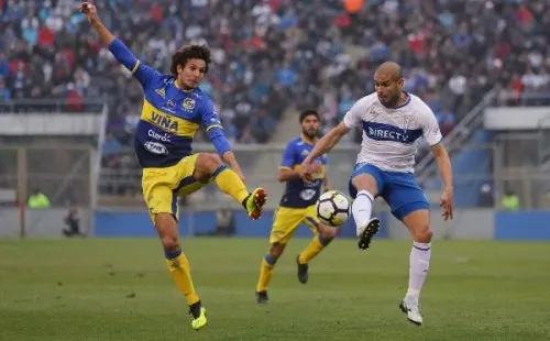 Lucas Domínguez en uno de sus últimos clubes antes del retiro