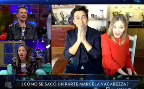 El momento en Marcela Vacarezza reveló el remate de la anécdota con Carabineros.