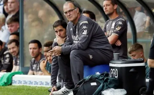 Marcelo Bielsa lamentó no poder contar con los hinchas del Leeds en la parte final del torneo, donde están a un paso de conseguir el ascenso a la Premier League. Foto: Getty Images