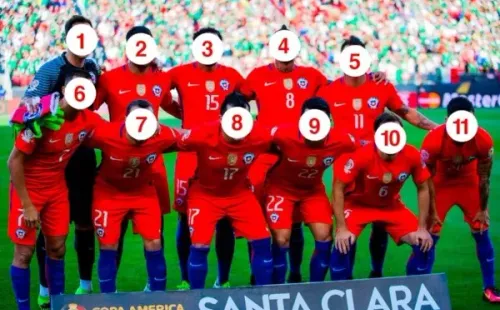 Formación de Chile ante México en la Copa América Centenario (Getty Images)