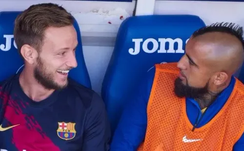 Ivan Rakitic dejó claro que no está contento con los minutos que ha sumado en el Barcelona. Foto: Getty Images
