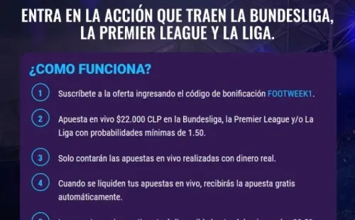 Si quieres participar en esta espectacular promoción de Coolbet, solo sigue las instrucciones de la imagen. Aplican términos y condiciones.