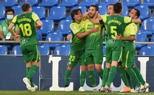 Charles Días puso el empate para el Eibar, que con este resultado se complica en el fondo de la tabla de posiciones de La Liga. Foto: Getty Images