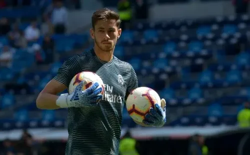 Luca Zidane en el Real Madrid (Getty Images)
