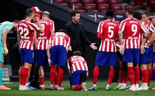 Diego Simeone y sus dirigidos ya están lejos de la lucha por ser campeones. Aún así, tienen la clasificación a Champions Legue como gran desafío. (Foto: Getty)