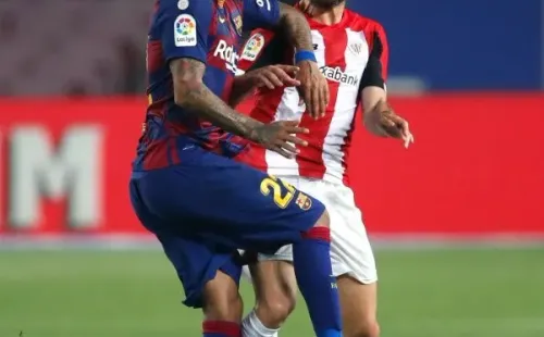 Vidal contra el Athletic.