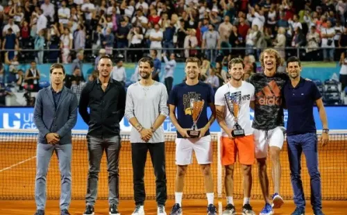 Durante el Adria Tour, Novak Djokovic compartió con varios colegas que hoy se encuentran infectados con Covid-19. Sin medidas de protección, el show terminó siendo una pesadilla. Foto: Getty Images