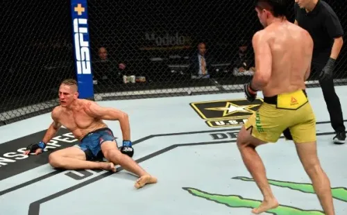 En su última pelea, Vicente Luque destrozó a Niko Price y volvió al camino de la victoria. Ante Brown buscará extender su racha. Foto: Getty Images