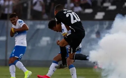 Nicolás Blandi ante Universidad Católica (Agencia Uno)