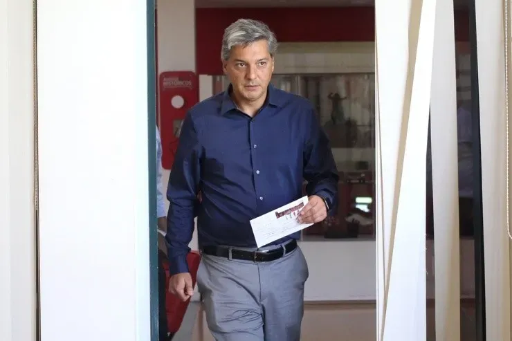 Sebastián Moreno puede extender su mandato en la ANFP hasta tres meses después del estado de catástrofe (Agencia Uno)