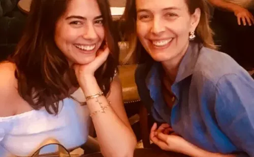 Rosita Parsons festejando el cumpleaños de Lorenza Izzo, en septiembre de 2018.