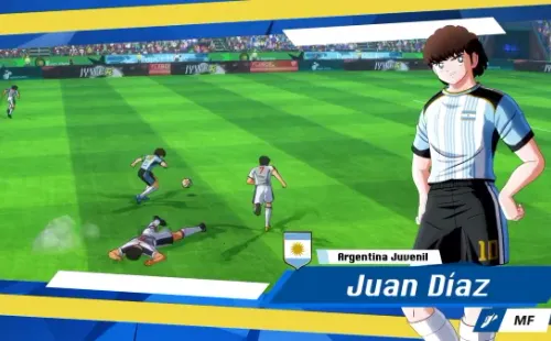 Jua Díaz presentado en los Súper Campeones