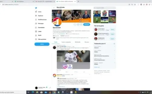 Hackeo a la cuenta de Matías Zaldivia